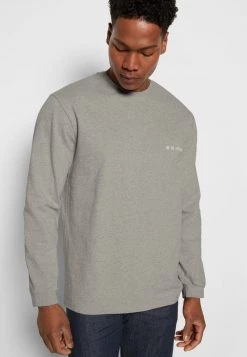 Minimum T Shirt à Manches Longues Grey Melange Homme -Minimum Soldes Magasin 64de1798c4a247efbf29f28f1746bea4