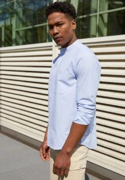 Minimum OLYMP Chemise Ashley Blue Homme