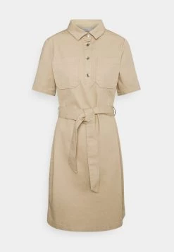 Minimum Femme MIJASI Robe Chemise Beige -Minimum Soldes Magasin 676ce40fd7cc4c5eafbdabdf7c82b8cb