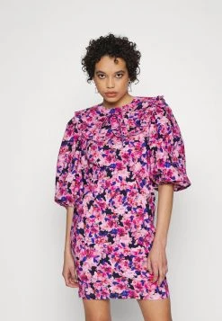 Minimum Femme ROU Robe En Jersey Fuchsia/purple