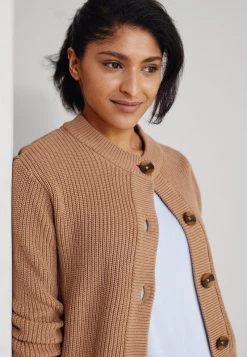 Minimum AFFIE Gilet Tigers Eye Femme -Minimum Soldes Magasin 6923243b048f432cbd1decca0df88068