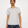 Minimum Femme KIMMA T Shirt Basique Light Grey Melange