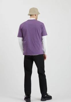 Minimum POCKA T Shirt Basique Grape Compote Homme -Minimum Soldes Magasin 6c9755f6f992467a90ad801160c538b0