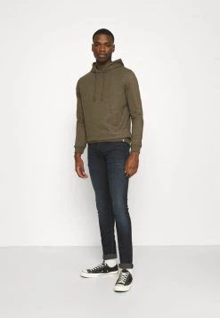 Minimum STENDER Sweatshirt Dark Olive Melange Homme -Minimum Soldes Magasin 7036464a6f454c4b929e2b88f50b055a