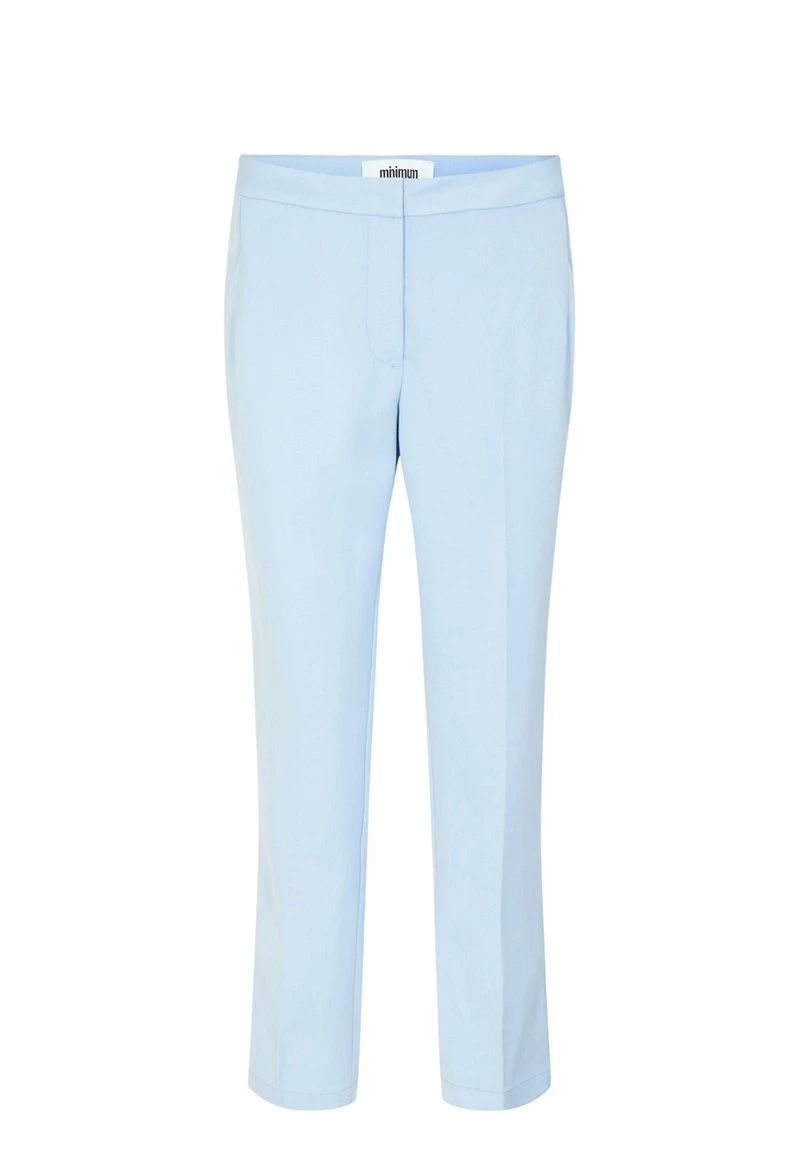 Minimum HALLEE Pantalon Classique Chambray Blue Femme 7 Minimum HALLEE Pantalon Classique Chambray Blue Femme – Image 5