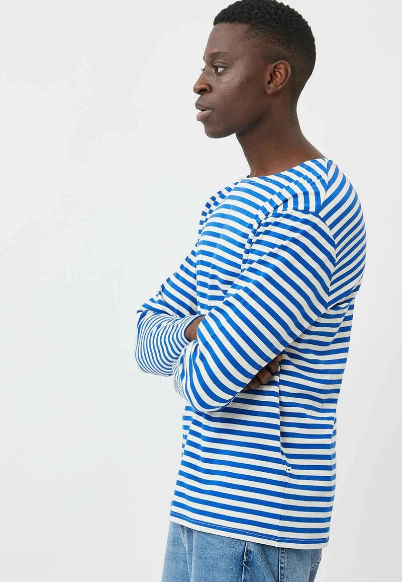 Minimum Homme ORVILLE T Shirt à Manches Longues Olympian Blue 4 Minimum Homme ORVILLE T Shirt à Manches Longues Olympian Blue – Image 2