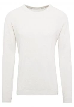 Minimum Homme PEDERSEN Pullover Ecru Melange -Minimum Soldes Magasin 75580f6207c343e0bbb4955f07e12c91