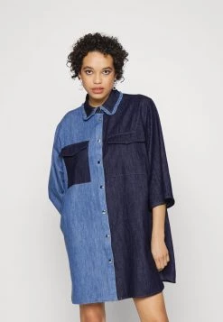 Minimum TWIST Robe En Jean Medium Blue Femme