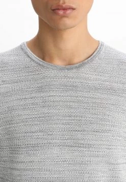 Minimum REISWOOD Pullover Light Grey Melange Homme -Minimum Soldes Magasin 765b474f957f48ac9875008ff7b78afb
