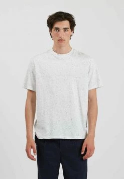 Minimum THURE T Shirt Imprimé White Asparagus Homme