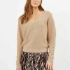 Minimum Femme STINEA Pullover Beige