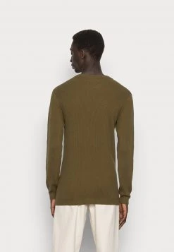 Minimum PEDERSEN Pullover Dark Olive Homme -Minimum Soldes Magasin 7ca30fc046b14d438e29d147e1c17536