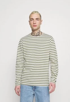 Minimum ORVILLE T Shirt à Manches Longues Olivine Homme