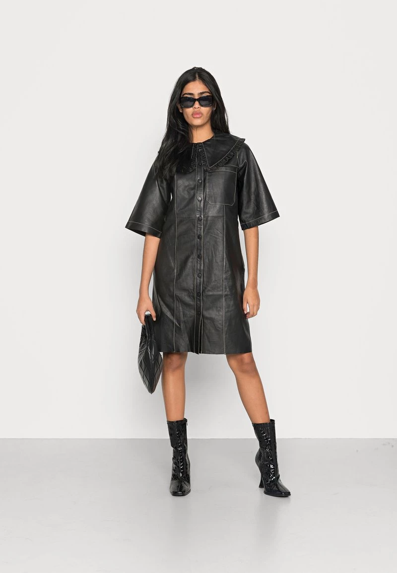 Minimum Femme HOLILLA Robe De Jour Black 4 Minimum Femme HOLILLA Robe De Jour Black – Image 2