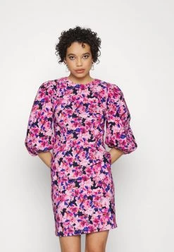Minimum Femme ROU Robe En Jersey Fuchsia/purple -Minimum Soldes Magasin 873e639a41044c2c8162775682a29c37