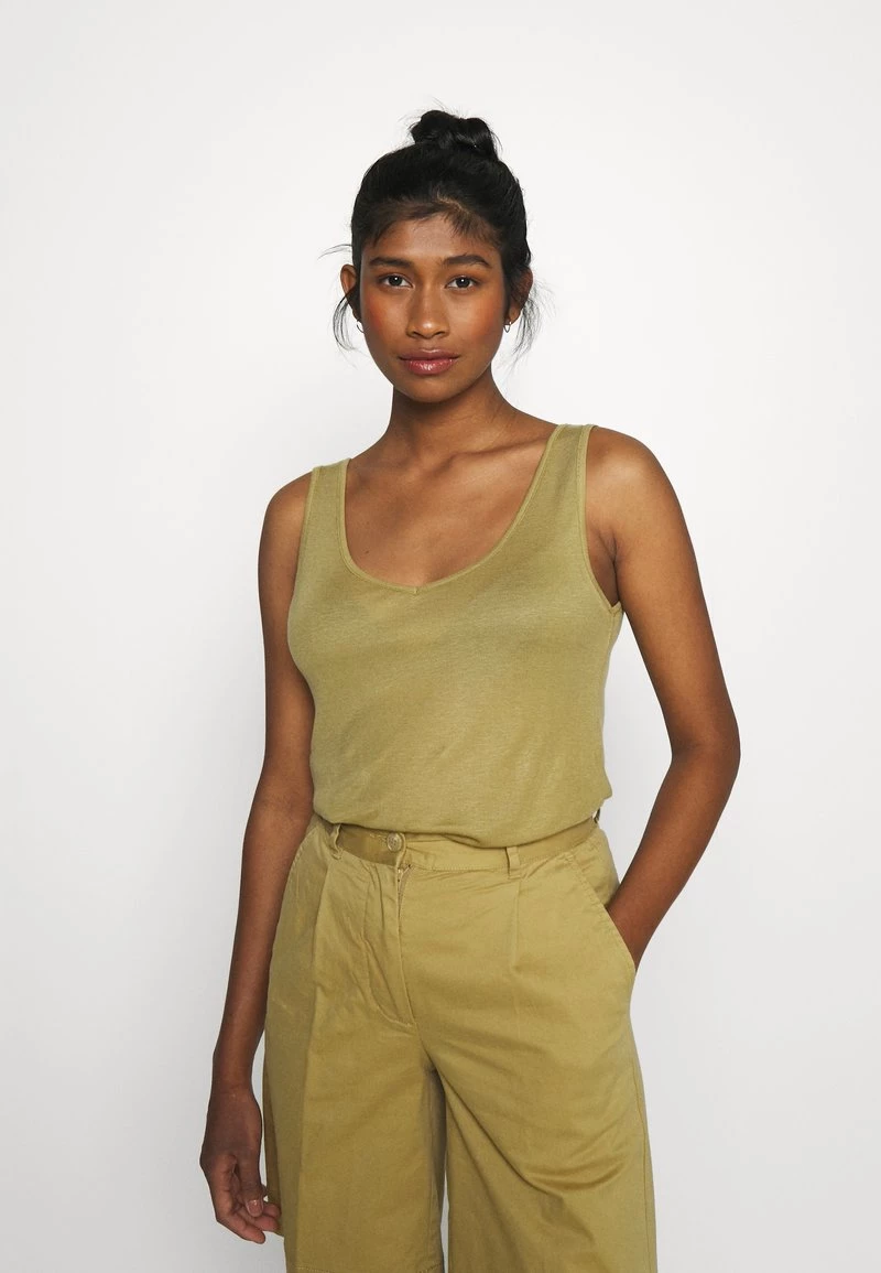 Minimum CAYSA Débardeur Khaki Green Femme 3 Minimum CAYSA Débardeur Khaki Green Femme