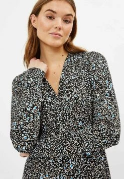 Minimum LEOSINE Robe En Jersey Black Femme -Minimum Soldes Magasin 87b9221bc67e4427b7e1283533903f62