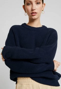 Minimum Femme MIKALA JUMPER Pullover Navy Blazer -Minimum Soldes Magasin 8a0a2a599587417e86a0cc1949509db2