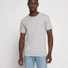 Minimum Homme LUKA T Shirt Basique Light Grey Melange