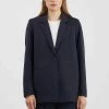 Minimum TARA Manteau Court Navy Blazer Femme -Minimum Soldes Magasin 90995bf1c10544cfae358ea91eb91cdb