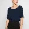 Minimum ELVIRE Blouse Navy Blazer Femme -Minimum Soldes Magasin 94d561769c5f42709cc577e9d166a893