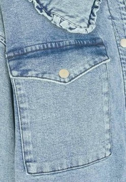 Minimum AMIRALINA Manteau Court Light Blue Femme -Minimum Soldes Magasin 9575b47f50714eedb3e988e0f400d80e