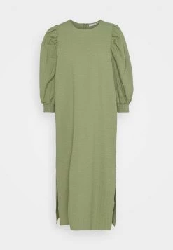 Minimum HURSINE Robe De Jour Oil Green Femme