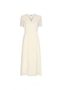 Minimum MARILY Robe En Jersey Broken White Femme -Minimum Soldes Magasin 9acd0655b7044099b6868af5521d4e4e