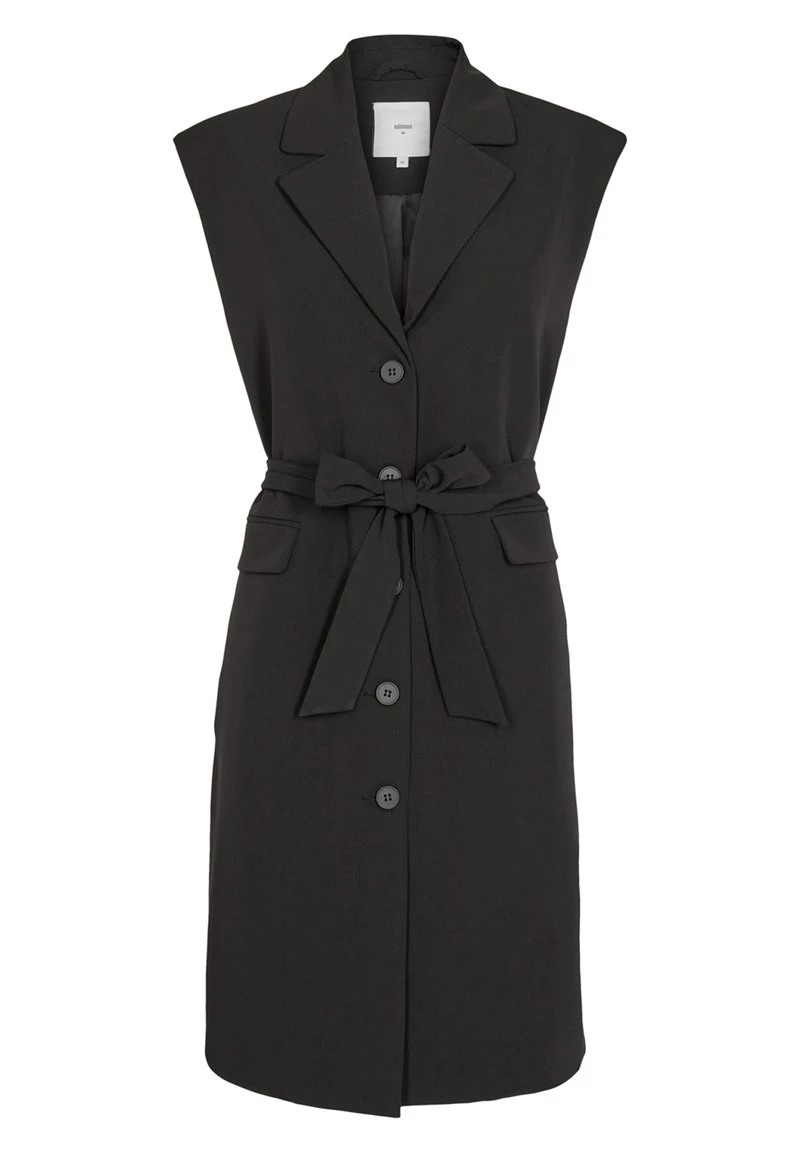 Minimum FAYDINA Veste Sans Manches Black Femme 6 Minimum FAYDINA Veste Sans Manches Black Femme – Image 4