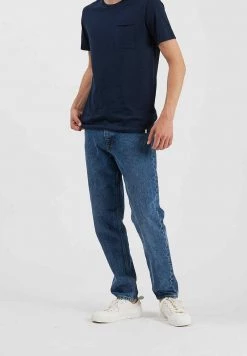 Minimum Homme NOWA T Shirt Basique Navy Blazer -Minimum Soldes Magasin 9cec4ae7270342e8badb6c0248b4ea42