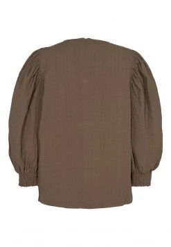 Minimum GULLI Blouse Brown Femme -Minimum Soldes Magasin 9d4b044e3bc5492485ed627b6eccacfb