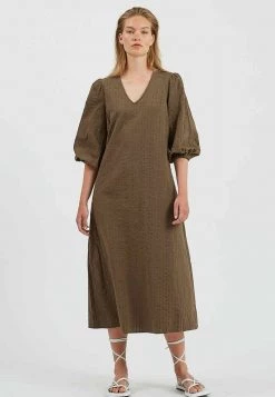 Minimum Femme FELANI Robe De Jour Brown