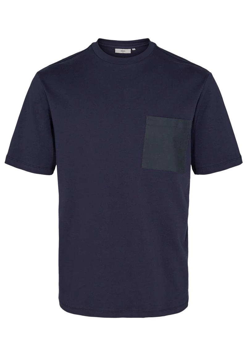 Minimum FILIKO T Shirt Imprimé Navy Blazer Homme 6 Minimum FILIKO T Shirt Imprimé Navy Blazer Homme – Image 4