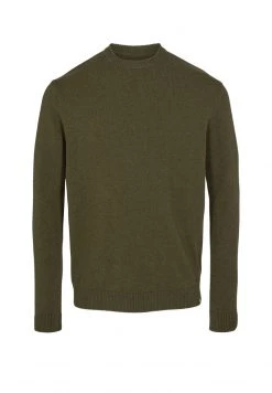 Minimum Pullover Dark Olive Mel Homme -Minimum Soldes Magasin ac96a602e63f472cb76ed71f00cafe85