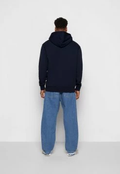 Minimum LOGE Sweat à Capuche Navy Blazer Homme -Minimum Soldes Magasin b1b2fe3f8861417392895a203178d89e