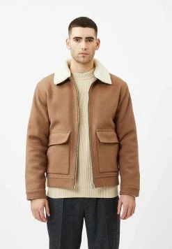 Minimum Homme THORKINS Veste Mi Saison Tobacco Brown