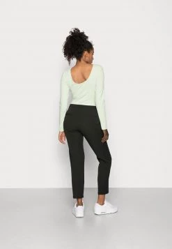Minimum HALLEE Pantalon Classique Racing Green Femme -Minimum Soldes Magasin b5e06114653441aeb2288cfb9eeeb94f