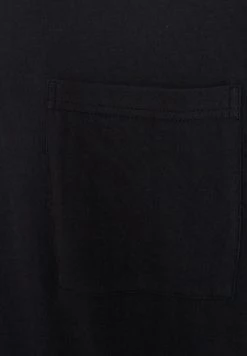 Minimum COON T Shirt Basique Black Homme -Minimum Soldes Magasin b850a10588a54bdd9d5fb29885e6eb64