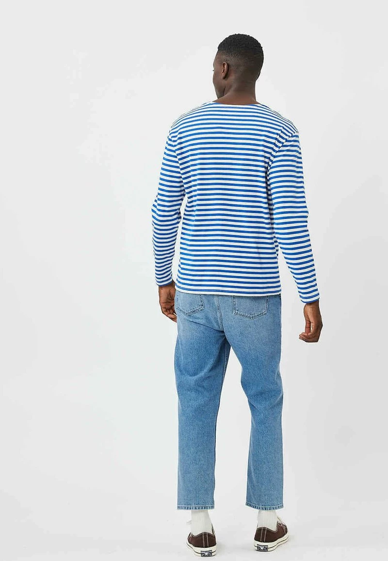 Minimum Homme ORVILLE T Shirt à Manches Longues Olympian Blue 6 Minimum Homme ORVILLE T Shirt à Manches Longues Olympian Blue – Image 4