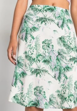 Minimum GRYNA Jupe Trapèze Broken White Femme -Minimum Soldes Magasin bf5388c3aa1c4ef286c953647a5a9df5