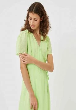 Minimum MARILY Robe En Jersey Lettuce Green Femme -Minimum Soldes Magasin c117fd0a62d54c6ab6e29472e05928dc