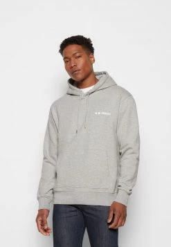 Minimum Homme LOGE Sweat à Capuche Grey Melange -Minimum Soldes Magasin c23b93f8882541958b2a458943cd8563