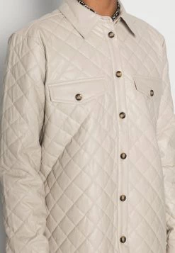 Minimum QUINY Veste En Similicuir Broken White Femme -Minimum Soldes Magasin c94c79384ccf463da315797f423bfccc