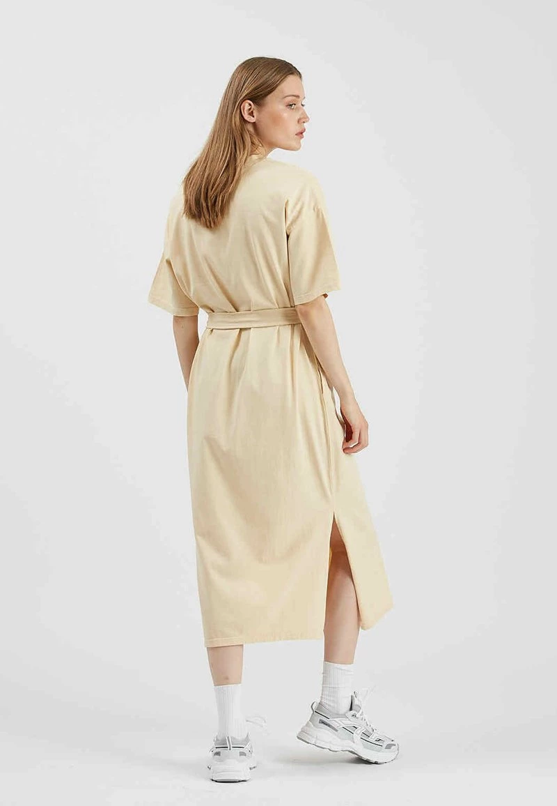 Minimum RAGATTA Robe En Jersey Wheat Femme 4 Minimum RAGATTA Robe En Jersey Wheat Femme – Image 2
