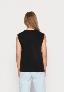 Minimum Femme LAYLINE Débardeur Black -Minimum Soldes Magasin cf2e5efb61924c4e898af60357cd607b