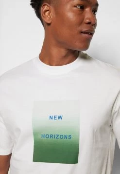 Minimum Homme ARLOS T Shirt Imprimé White -Minimum Soldes Magasin d2f7c75fe75b49dca04c9a1bade3ad2a