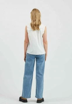 Minimum Femme ELINNY Débardeur Broken White -Minimum Soldes Magasin d9e679c1c18f4cdb9abff123661660c5