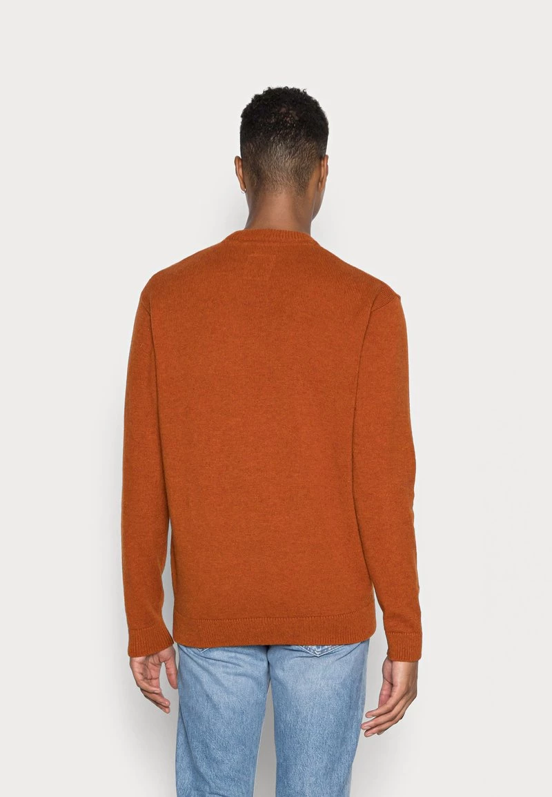 Minimum HJULER Pullover Glazed Ginger Melange Homme 5 Minimum HJULER Pullover Glazed Ginger Melange Homme – Image 3
