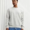 Minimum LOGI Sweatshirt Grey Melange Homme -Minimum Soldes Magasin dbdb0494270a4290977a271e1597fdea
