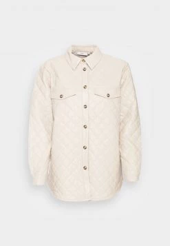 Minimum QUINY Veste En Similicuir Broken White Femme -Minimum Soldes Magasin dc337ea37f6d4f36840f3ea60cda7c47